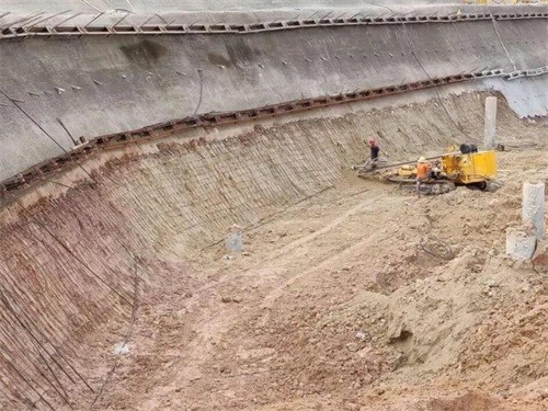 新和基坑边坡加固